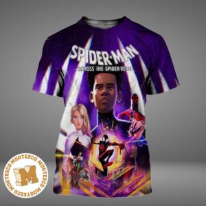 Marvel Spider Man Across The Spider Verse All Over Print Shirt
