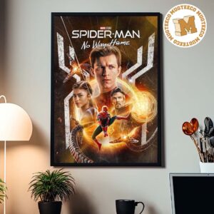 Marvel Spider Tom Holland Man No Way Home Home Decor Poster Canvas