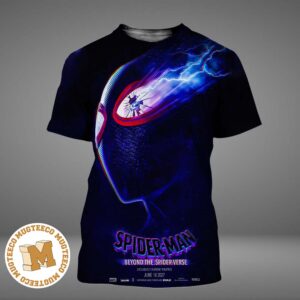 Marvel Spiderman Beyond The Spider Verse 2027 Movie Poster On June 18 2027 All Over Print Shirt