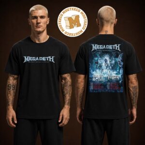 Megadeth Breakout Hibernation Of The Nations Tour Two Sided Unisex T Shirt