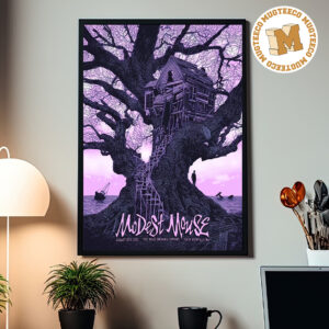 Modest Mouse South Deerfield MA Event Poster At Tree House Brewing Company On August 20 2026 Home Decor Poster Canvas