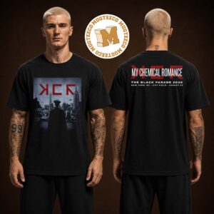 My Chemical Romance KCN New York City Black Parade 2026 Graphic Unisex Black T Shirt