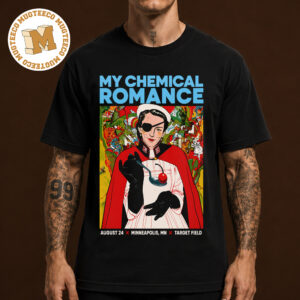My Chemical Romance MN US The Black Parade 2026 Tour Event Tee At Target Field Minneapolis On August 24 2026 Unisex T Shirt