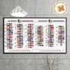 Charlotte Hornets NBA 2026 2027 Schedule Release Home Decor Poster Canvas Charlotte Hornets NBA 2026 2027 Schedule Release Home Decor Poster Canvas