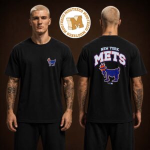 New York Mets Script Classic Two Sided Unisex T Shirt