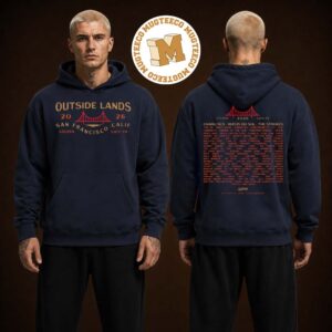 Outside Land Bridge Event Hoodie At Golden Gate Park On August 7 8 9 2026 Two Sided Unisex Hoodie Shirt