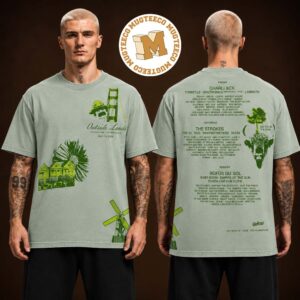 Outside Land Icon Event Tee At Golden Gate Park On August 7 8 9 2026 Two Sided Unisex T Shirt