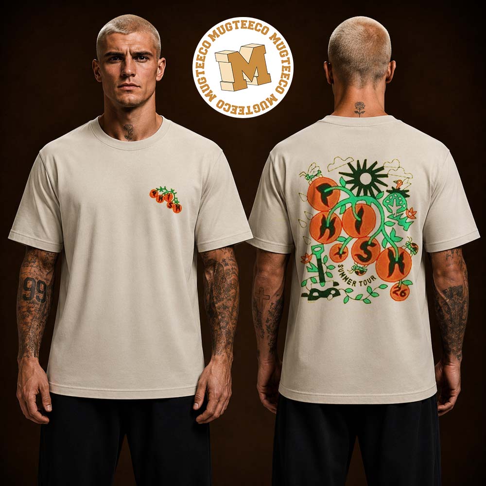 Phish Homegrown Tomatoes Summer Tour 2026 Two Sided Unisex T Shirt Phish Homegrown Tomatoes Summer Tour 2026 Two Sided Unisex T Shirt
