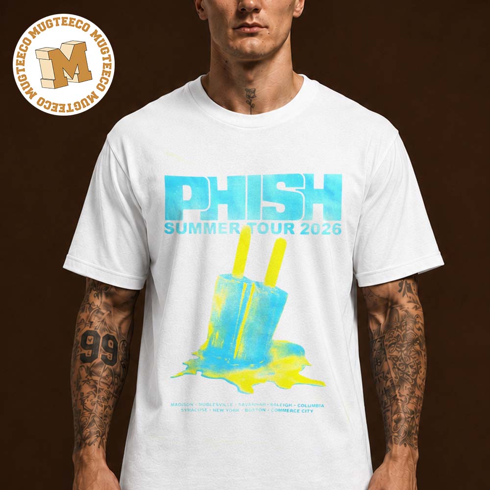 Phish SUMMER TOUR 2026 TEE Merch Unisex T Shirt Phish SUMMER TOUR 2026 TEE Merch Unisex T Shirt