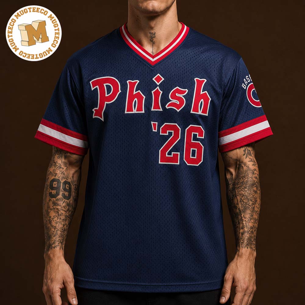 Phish X Ebbets Field 2026 Limited Edition Baseball Jersey Phish X Ebbets Field 2026 Limited Edition Baseball Jersey