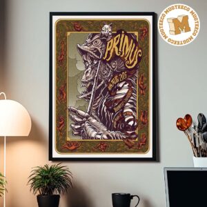 Primus Budapest Hungary 2026 Event Poster AT Barba Negra Red Stage On August 2 2026 Home Decor Poster Canvas