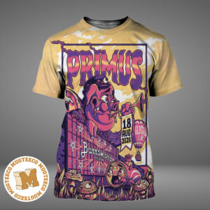 Primus Glasgow UK 2026 Event Poster At Barrow Land Ballroom On August 18 2026 All Over Print Shirt
