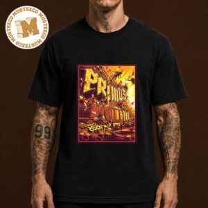 Primus Manchester UK 2026 Event Poster At 02 Victoria Warehouse On August 17 2026 Unisex T Shirt