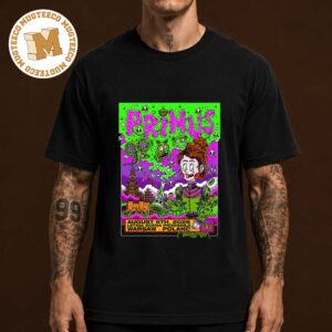Primus Warsaw Poland 2026 Event Poster At Letnia Scena Progresji On August 6 2026 Unisex T Shirt