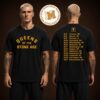 Queens Of The Stone Age Snake and Dagger Logo Two Sided Unisex T Shirt