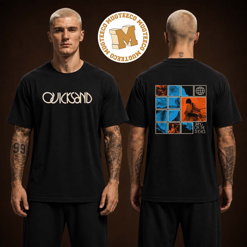 Quicksand Bring On The Psychics Two Sided Unisex T Shirt Quicksand Bring On The Psychics Two Sided Unisex T Shirt