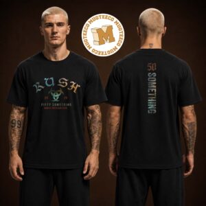 Rush Fifty Something North American Tour 2026 Two Sided Unisex T Shirt