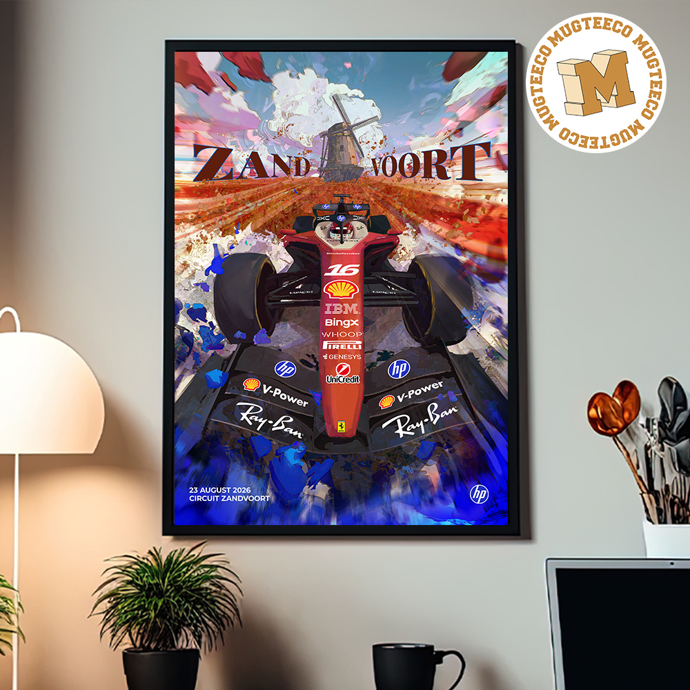 Scuderia Ferrari Formula 1 Heineken Dutch Grand Prix 2026 On August 23 2026 Circuit Zandvoort Home Decor Poster Canvas Scuderia Ferrari Formula 1 Heineken Dutch Grand Prix 2026 On August 23 2026 Circuit Zandvoort Home Decor Poster Canvas