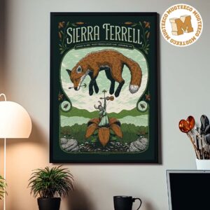 Sierra Ferrell Lewisburg WV 2026 Event Poster At West Virginia State Fair On August 16 2026 Home Decor Poster Canvas