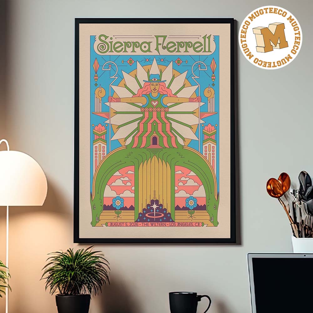 Sierra Ferrell Los Angeles CA 2026 Event Poster At The Wiltern On August 5 2026 Home Decor Poster Canvas Sierra Ferrell Los Angeles CA 2026 Event Poster At The Wiltern On August 5 2026 Home Decor Poster Canvas