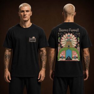 Sierra Ferrell Los Angeles CA 2026 Event Poster At The Wiltern On August 5 2026 Two Sided Unisex T Shirt