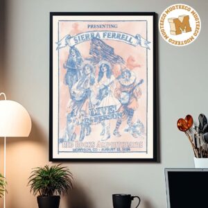 Sierra Ferrell Morrison CO 2026 Live In Person Event Tee At Red Rocks Amphitheatre On August 12 2026 Home Decor Poster Canvas