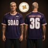 System Of A Down SOAD 2026 Tour Heavy Metal Football Jersey