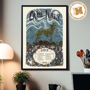 The Crane Wives ACT III Tour 2026 US North America Home Decor Poster Canvas