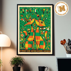The Cure Edinburgh Event Poster Summer Seasons On August 23 2026 Home Decor Poster Canvas