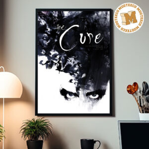 The Cure Manchester 2026 Event Poster On August 21 2026 Home Decor Poster Canvas