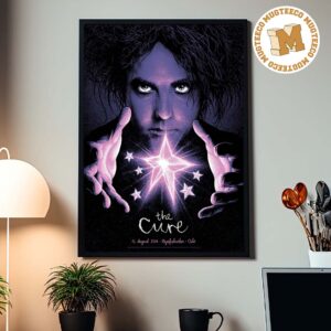 The Cure Oslo 2026 Event Poster At Oyafestivalen On August 12 2026 Home Decor Poster Canvas