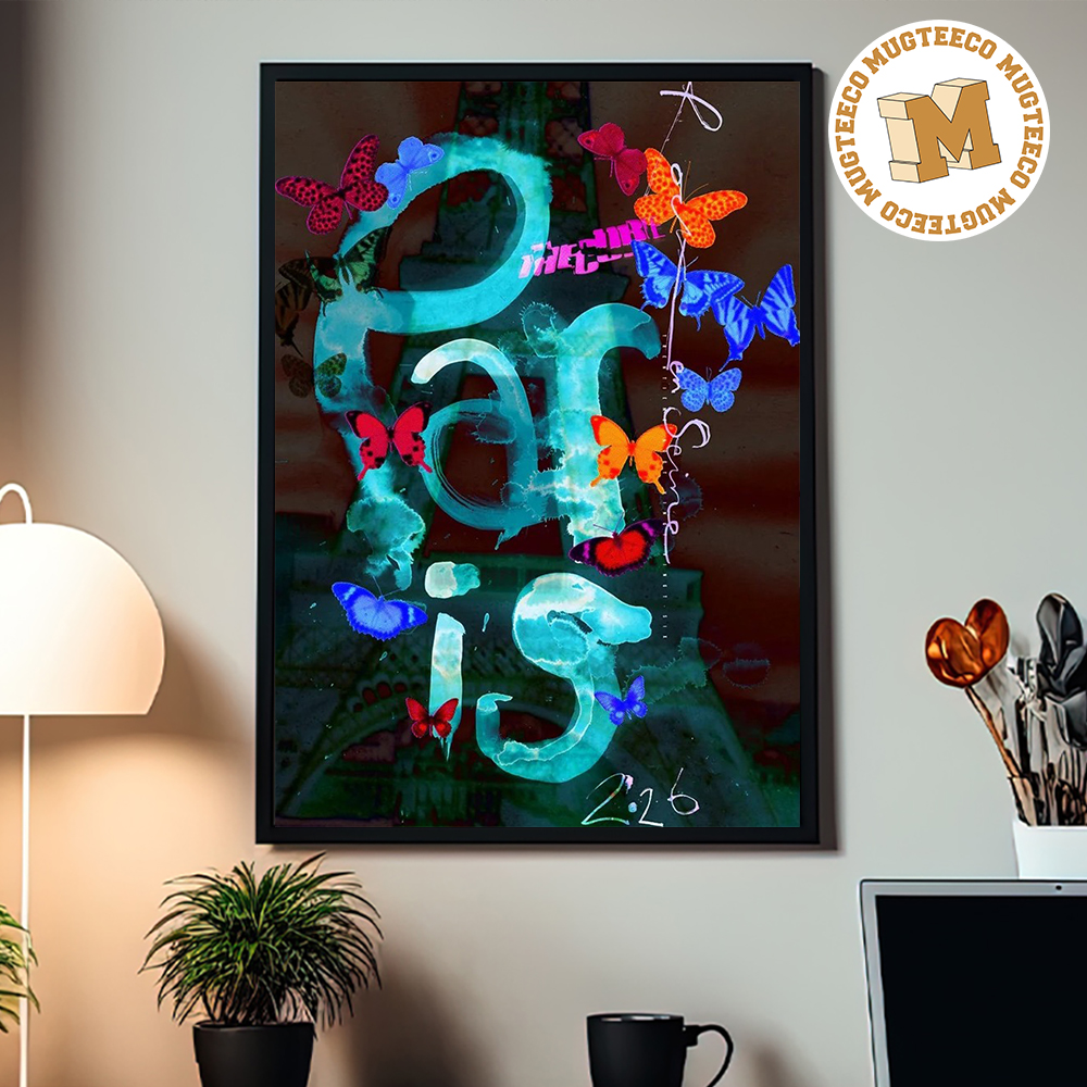 The Cure Paris 2026 Exclusive Blue Charity Event Poster Featuring Butterflies At Rock En Seine On August 30 2026 Home Decor Poster Canvas The Cure Paris 2026 Exclusive Blue Charity Event Poster Featuring Butterflies At Rock En Seine On August 30 2026 Home Decor Poster Canvas