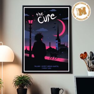 The Cure Tallinn 2026 Limited Edition Event Poster  At Unibet Arena Kuartal On August 9 2026 Unisex T Shirt