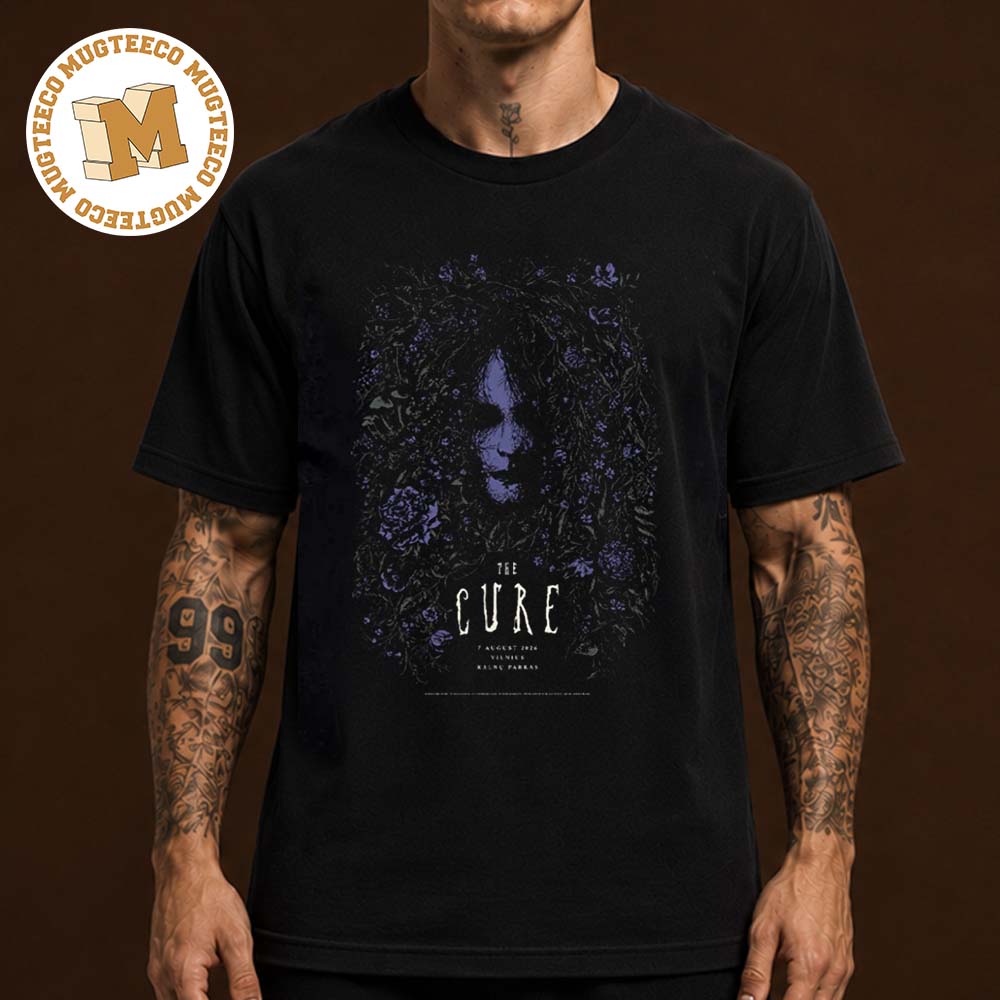 The Cure Vilnius 2026 Event Tee On August 7 2026 Unisex T Shirt The Cure Vilnius 2026 Event Tee On August 7 2026 Unisex T Shirt
