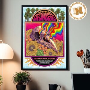 The Growlers Fall Tour 2026 Home Decor Poster Canvas