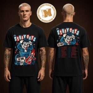 The Stray Cats Us Fall Tour Dates Two Sided Unisex T Shirt