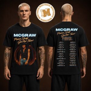 Tim Mcgraw Pawn Shop Guitar Tour 2026 Two Sided Unisex T Shirt