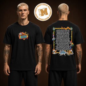 Vans Warped Tour Long Beach Official 2026 Two Sided Unisex T Shirt