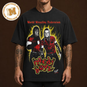 Vintage WWF Hardy Boyz 1999 Retro Wrestling Graphic Black Unisex T-Shirt