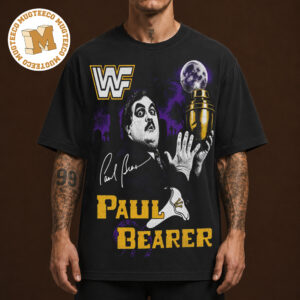 WWF Paul Bearer Vintage Graphic And Signature Merch Tee Unisex T Shirt