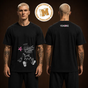 Yoasobi Merch Never Ending Stories North America Tour 2026 Chara Two Sided Unisex Black T Shirt