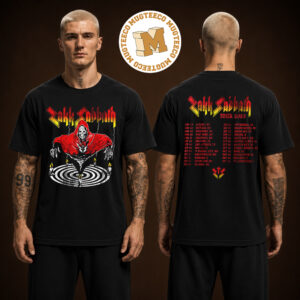 Zakk Sabbath Reaper Tour 2026 Tour August September Two Sided Unisex T Shirt