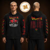Black Label Society Engines Of Demolition 2026 Destroy And Conquer Tour Two Sided Black Zip Up Hoodie Black Label Society Engines Of Demolition 2026 Destroy And Conquer Tour Two Sided Black Zip Up Hoodie