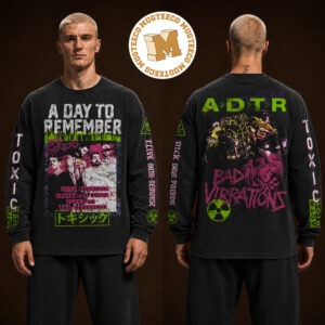 A Day To Remember BV Bootleg Merch Tee Two Sided Unisex Long Sleeve Shirt