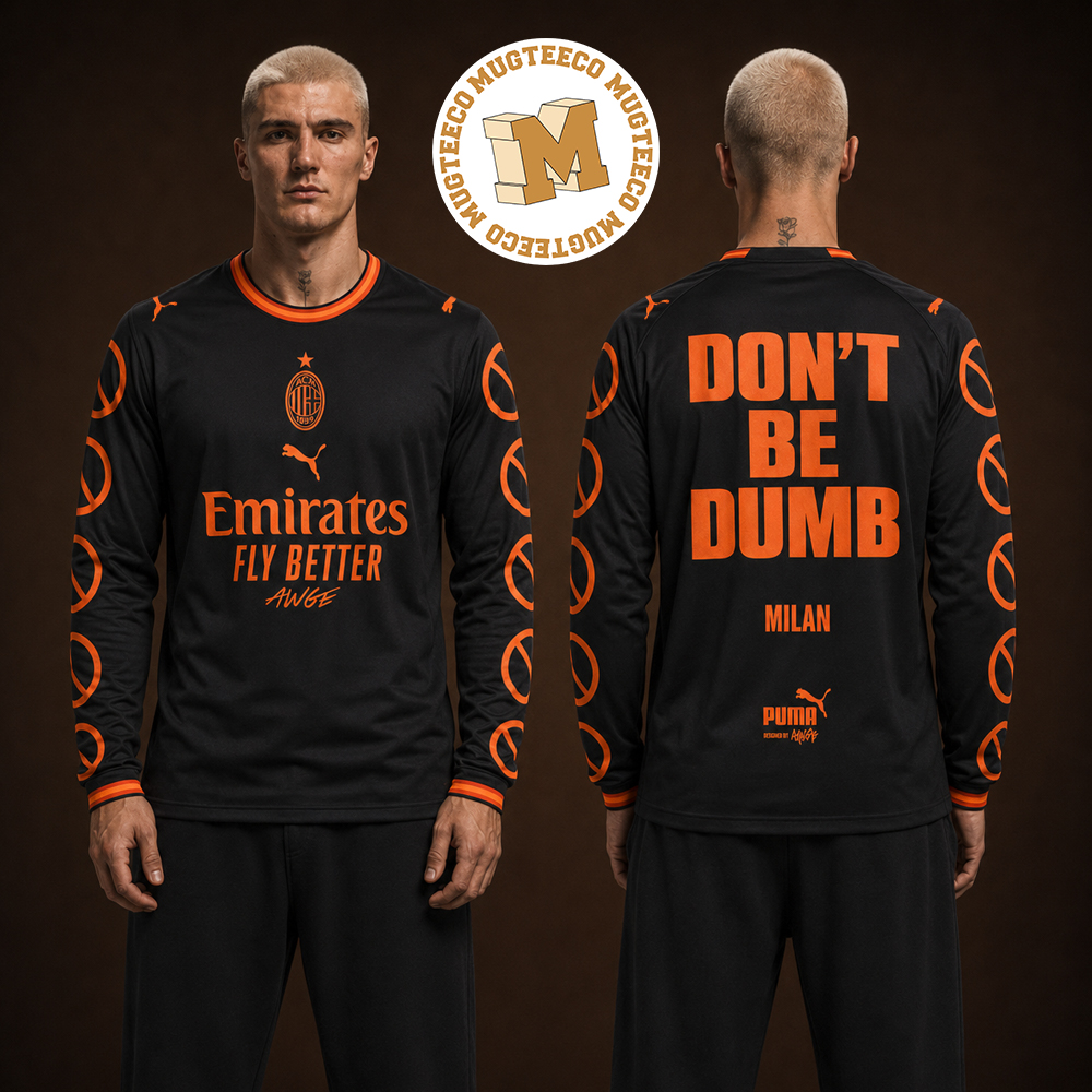 ASAP Rocky X Puma X AC Milan Don't Be Dumb 2026 Exclusive Jersey ASAP Rocky X Puma X AC Milan Don't Be Dumb 2026 Exclusive Jersey