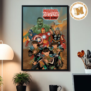 BABYMETAL Marvel Zombies War Zone Comic Home Decor Poster Canvas