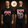 Beartooth Band Wolf Snake Merch Tee Two Sided Unisex T Shirt