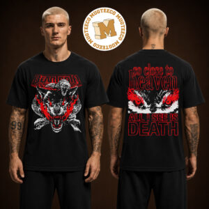 Beartooth Band Wolf Snake Merch Tee Two Sided Unisex T Shirt