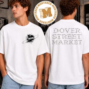 BigBang X Dover Street Market Cosmos Two Sided Unisex White T-Shirt