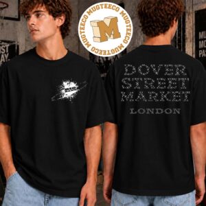 BigBang X Dover Street Market Exclusive Tee London Two Sided Unisex Black T-Shirt
